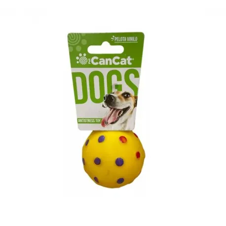 CANCAT - PELOTA ERIZO AMARILLA