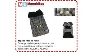 MANCHITAS - PIED DE POUL TALLE XS