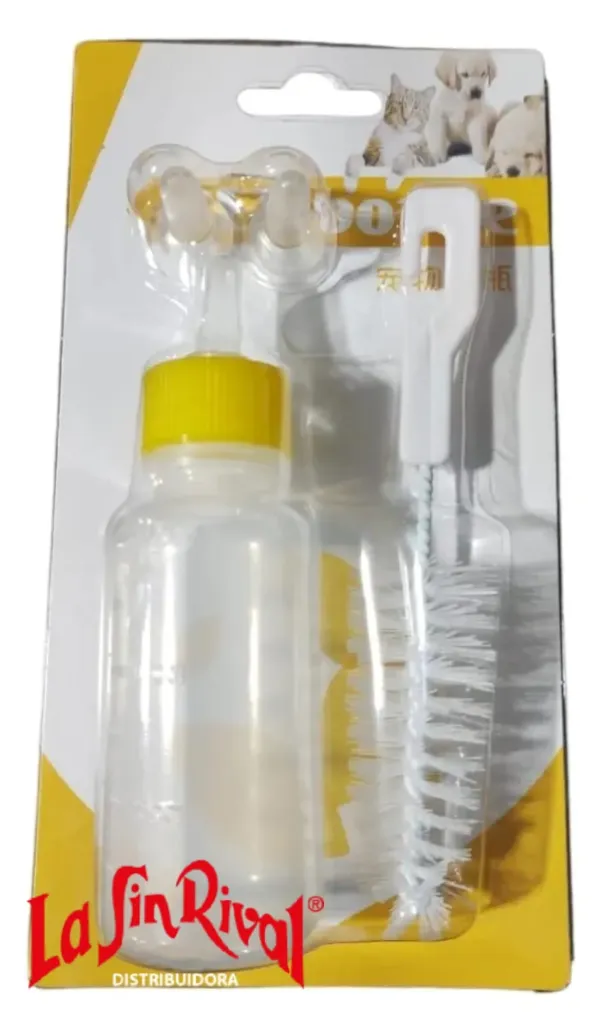 LA SIN RIVAL - MAMADERA C/LIMPIADOR 120ML