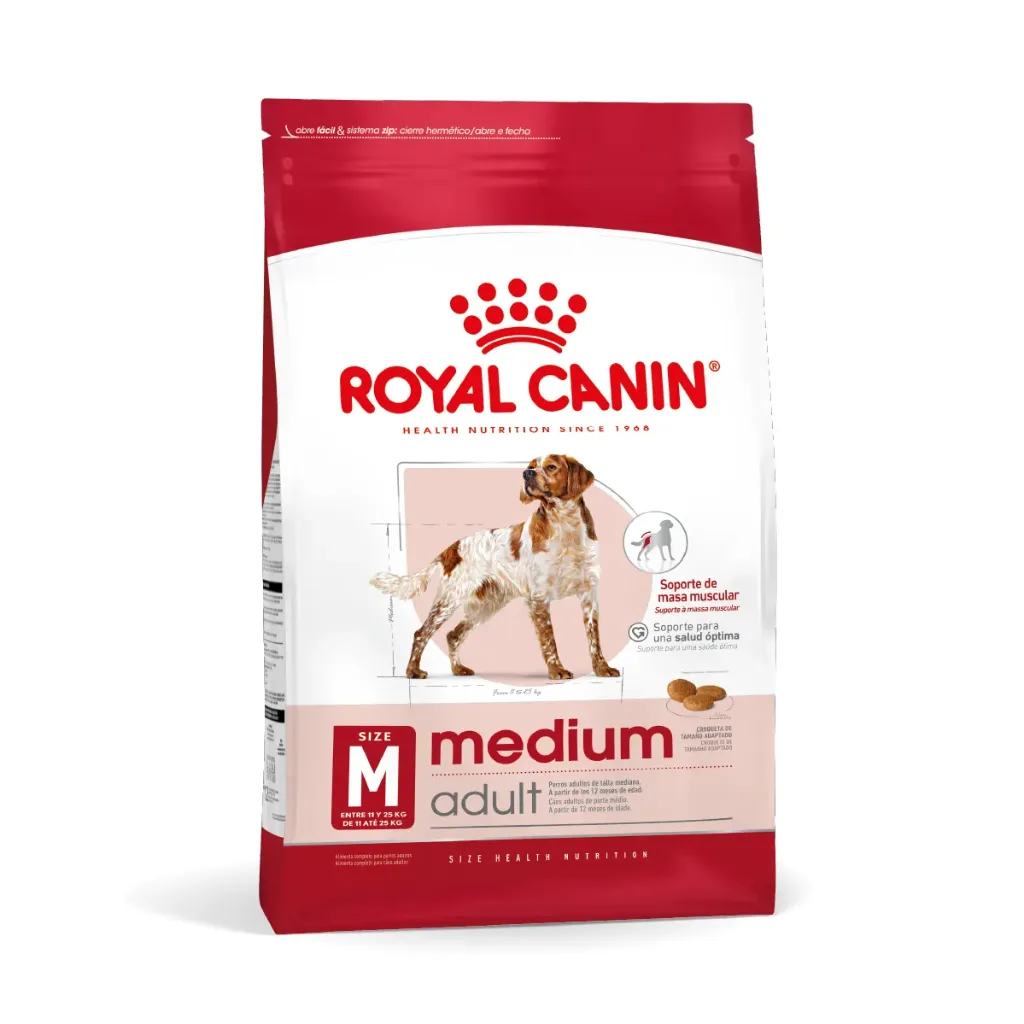 ROYAL CANIN - CANINE MEDIUM ADULTO  X 13+2 KG  PROMOCIÓN