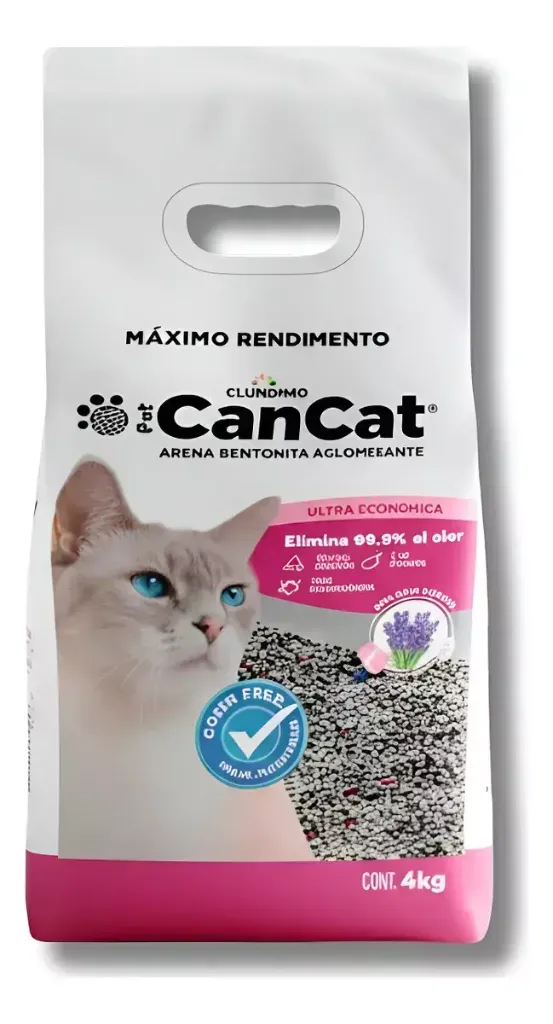 CANCAT - PIEDRA BENTONITA LAVANDA 4KG