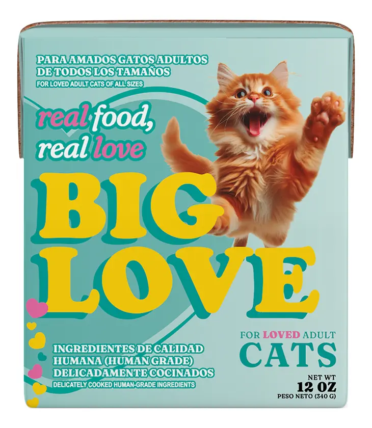 BIG LOVE - TETRA PACK GATO ADULTO 340GR