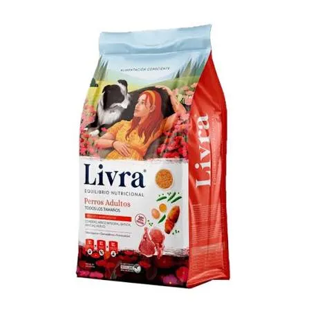 LIVRA - PERRO ADULTO CORDERO 15KG