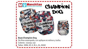 MANCHITAS - CHAMPION DOG TALLE 00