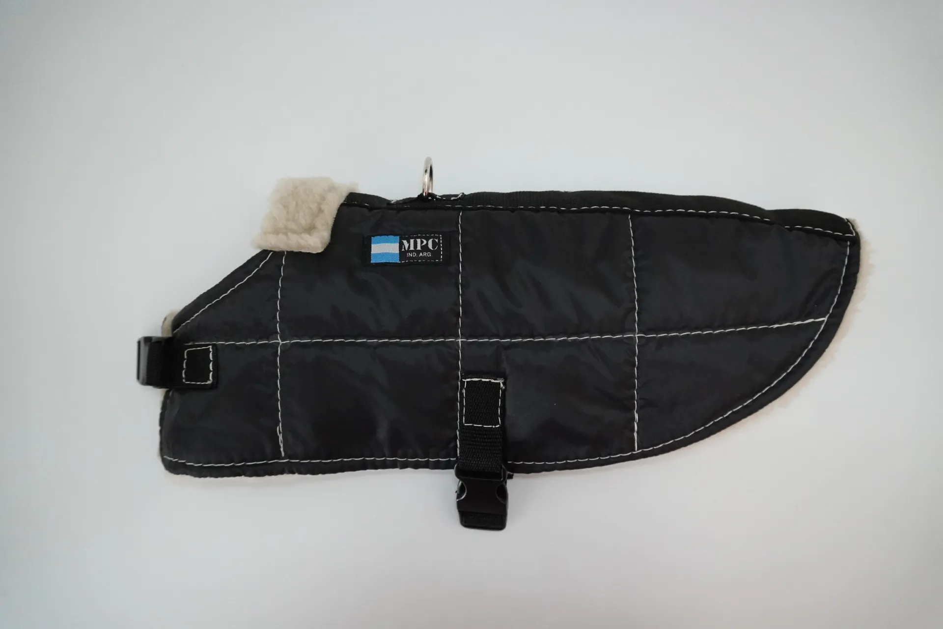 MPC - ABRIGO BAXER IMPERMEABLE CON CORDERITO TALLE 55 NEGRO