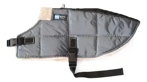 MPC - ABRIGO BAXER IMPERMEABLE CON CORDERITO TALLE 50 GRIS