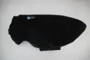 MPC - BUZO MORO POLAR LISO TALLE 48 NEGRO