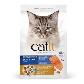 CATIT - RECIPES DOUBLE FUSION SKIN & COAT+1 AÑO 4.5KG