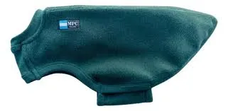 MPC - BUZO MORO POLAR LISO TALLE 48 VERDE