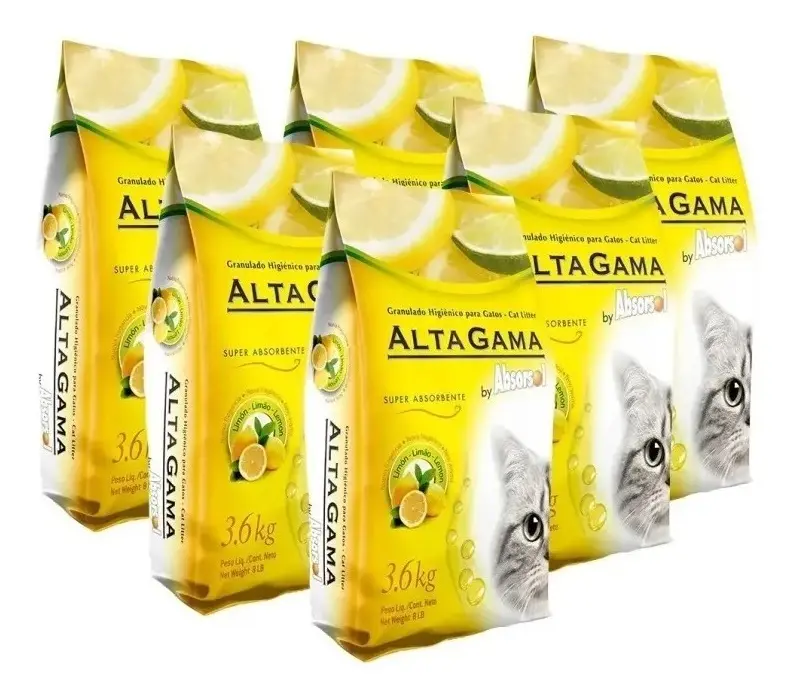 ALTA GAMA - PERFUMADAS LIMÓN POR 6 UNIDADES DE 3.6KG