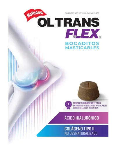 [103816] HOLLIDAY - OL-TRANS FLEX BOCADITOS MASTICABLE 30 UNIDADES