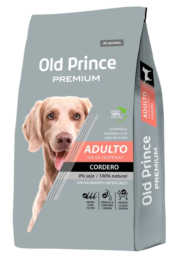 OLD PRINCE - PREMIUM PERRO ADULTO RAZA PEQUEÑA CORDERO 3KG