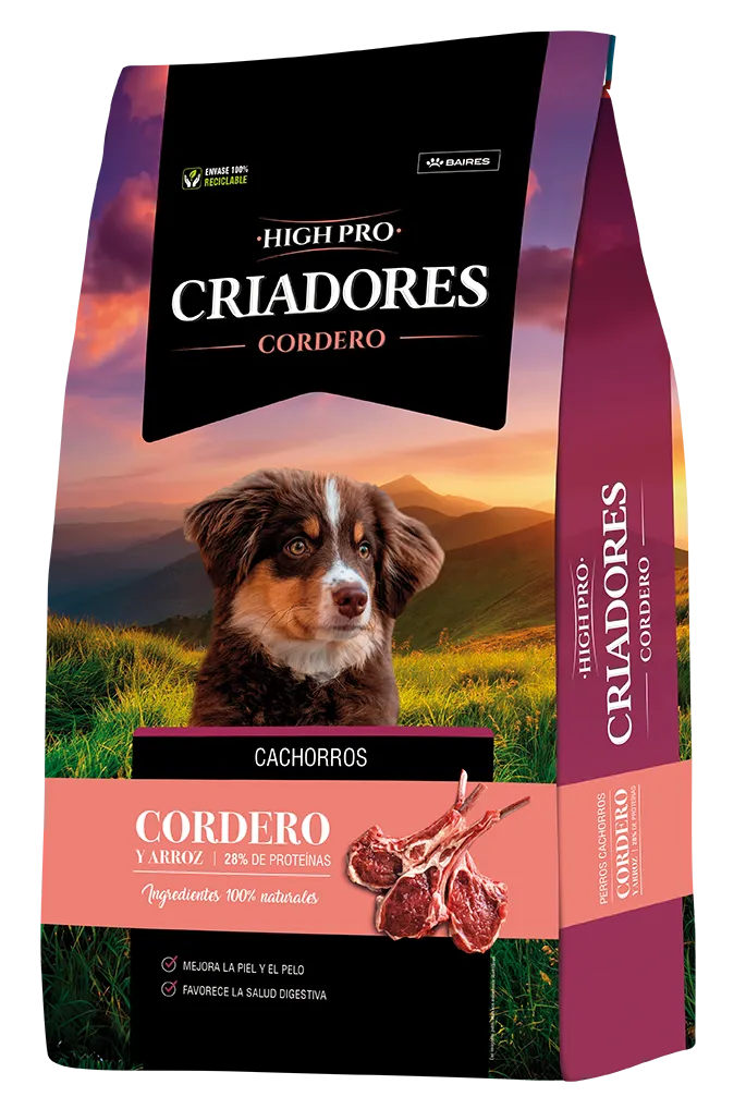 MAINTENANCE CRIADORES - HIGH PRO PERRO CAHORRO CORDERO 3KG