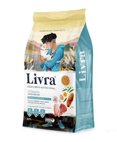 LIVRA - GATO ADULTO TODOS LOS TAMAÑOS URINARIO 7.5KG